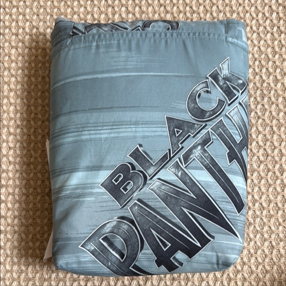 Black Panther Blue Twin Sheet Set